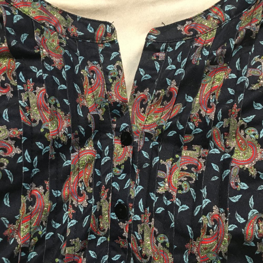 Reborn 2X / XXL Boho Shirt/Tunic Paisley Great Condition